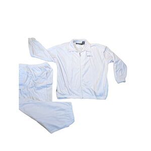 Pelle Pelle'" Marc Buchanan" ALL OVER SPELL OUT" velour tracksuit. XXXL